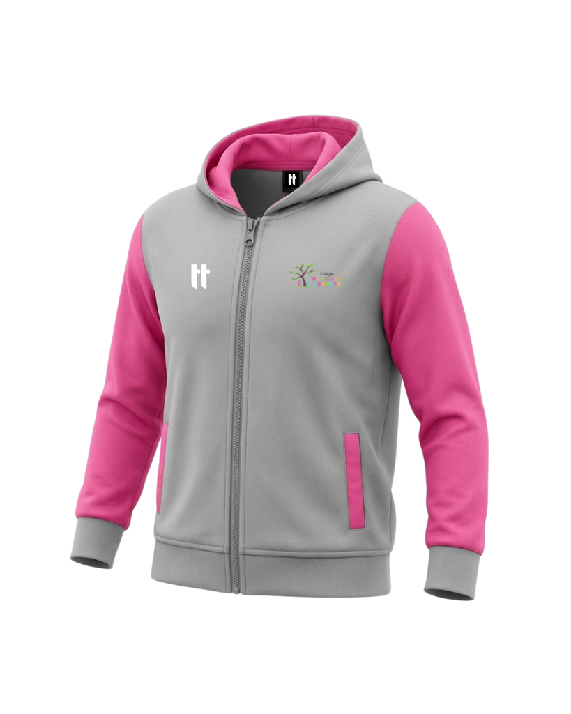[M0331 050 1] Mundo de Juguete Chamarra Deportiva (1, Rosa #ff6dac)