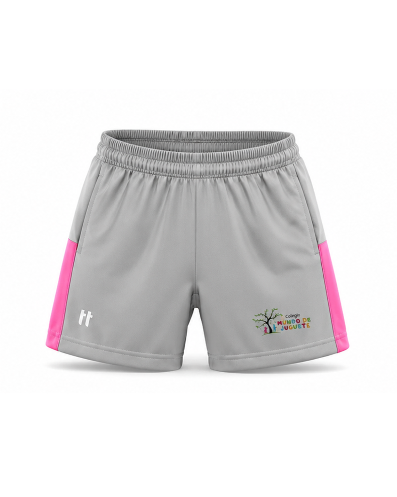 [M450231 050 1] Mundo de Juguete Short Deportivo (1, Rosa #ff6dac)
